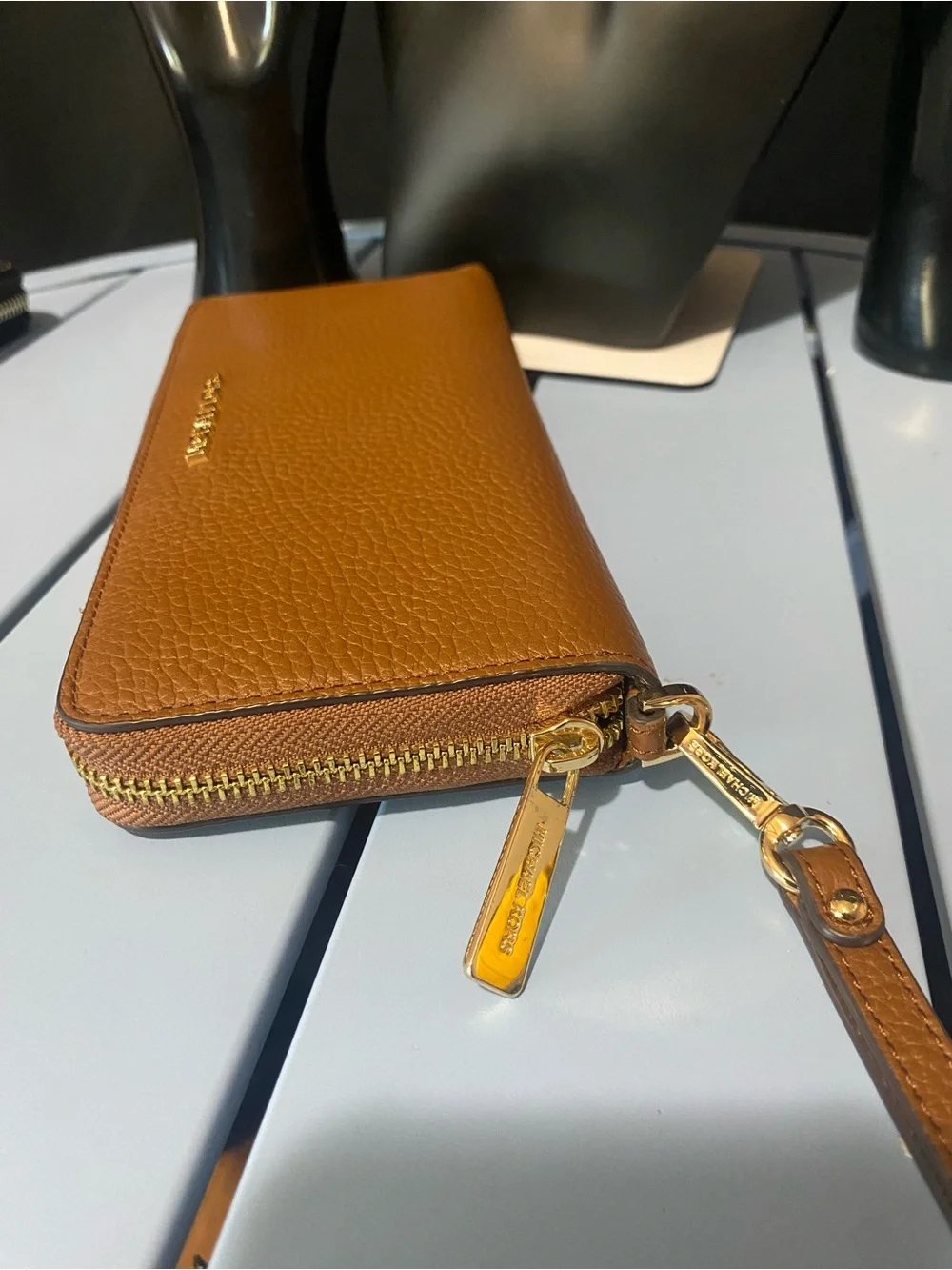 Michael Kors pebbled leather